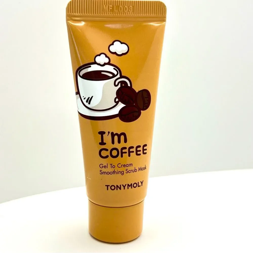 🦋$2 ~ Tonymoly I'm Coffee Gel To Cream Smoothing Scrub Mask ~ NEW
